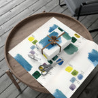 “Studio Scribbles” Watercolor Swatch Wrapping Paper
