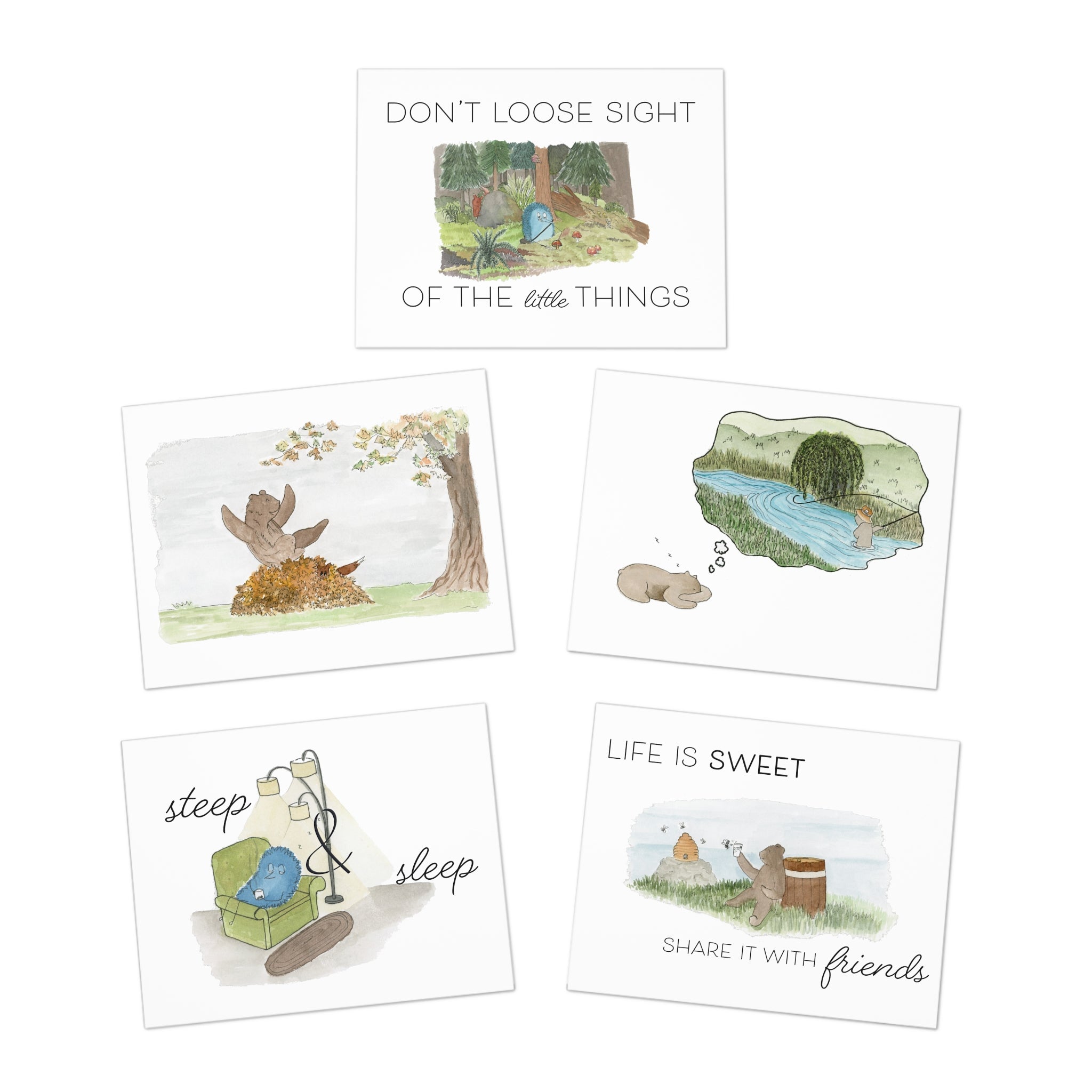 Whimsy In The Woods: A Cozy Card Collection