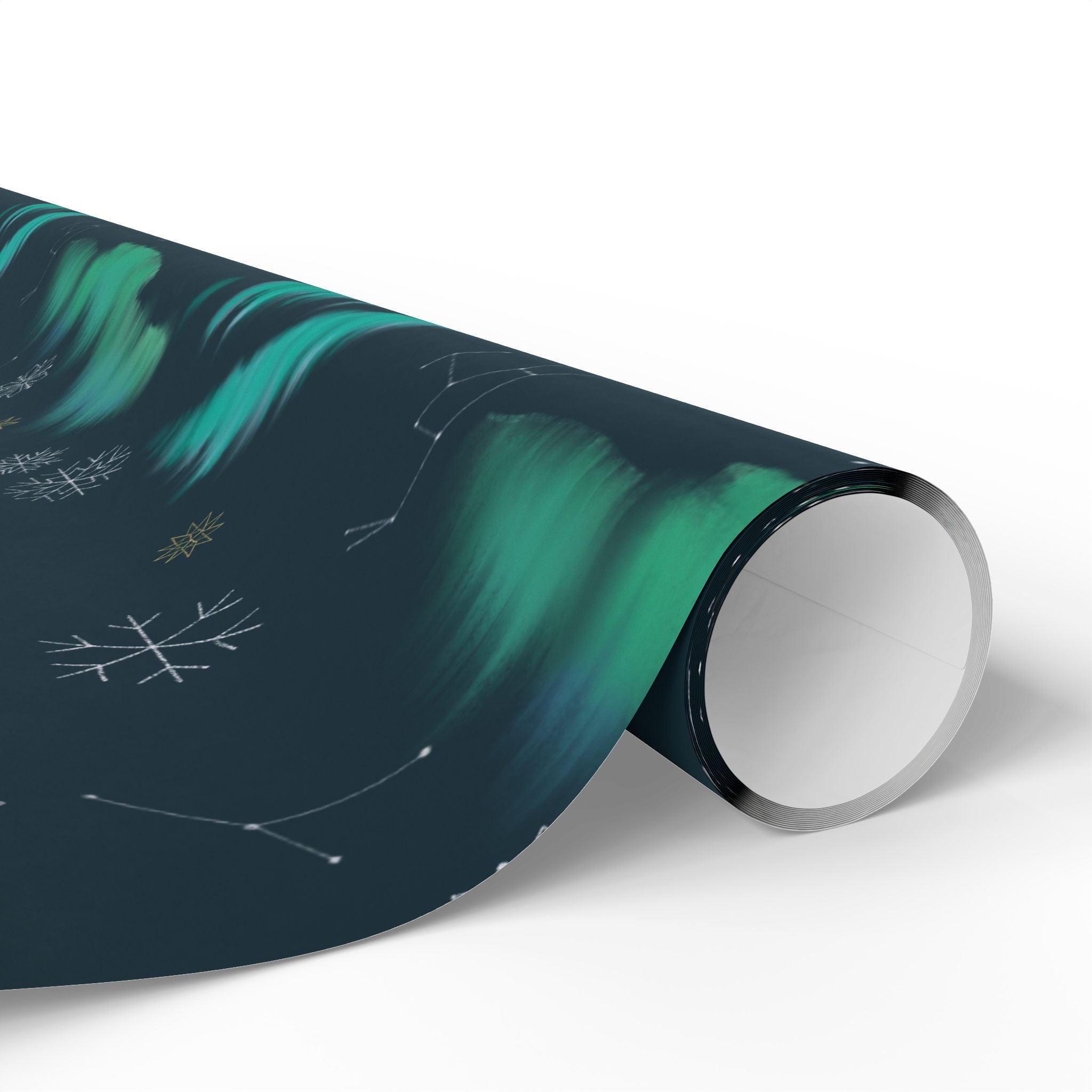 "Snow & Sparkle" Illustrated Gift Wrap