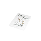 "Let Your Heart Be Light" Greeting Card (1, 10, 30, or 50 pack)