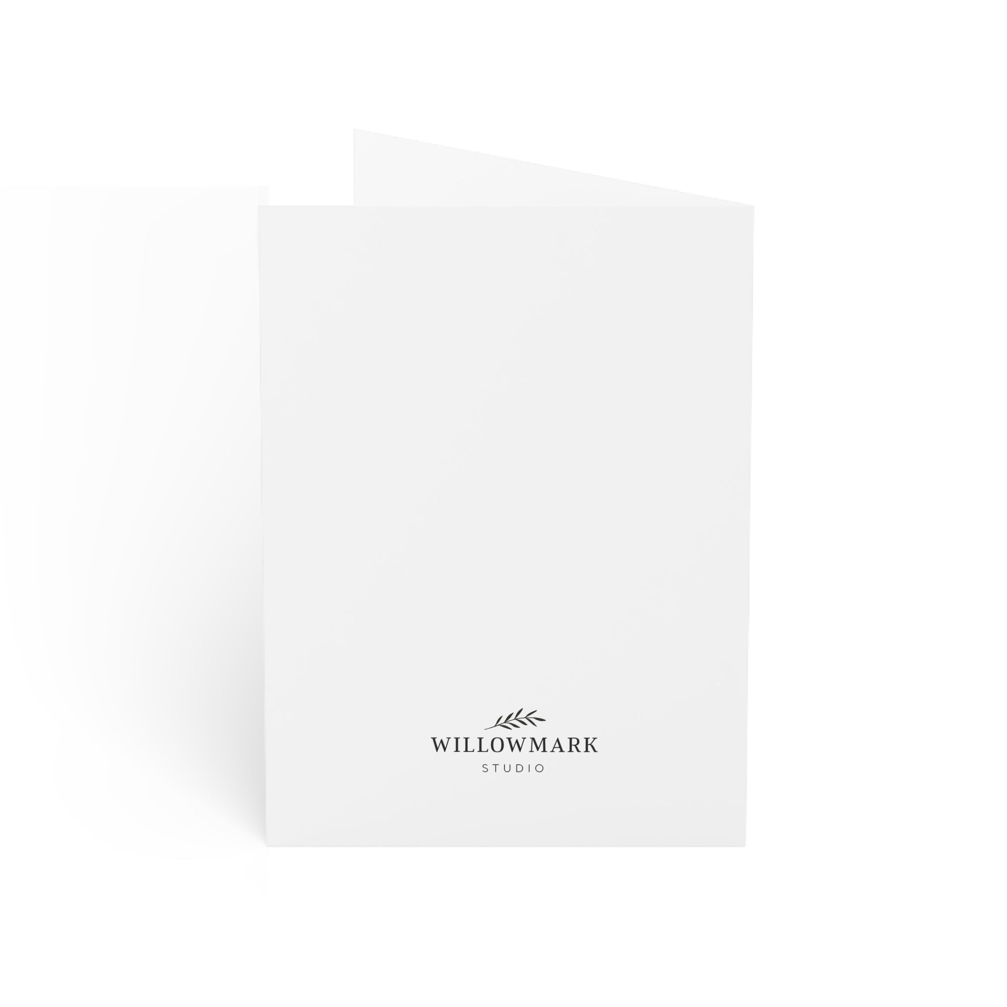 "Bright Berries and Warm Wishes" Greeting Card (1, 10, 30, or 50 pack)