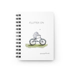“Flutter On” Lined Journal – Herald the Hedgehog
