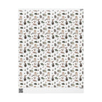 "Evergreen Winter" Illustrated Gift Wrap