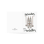 "Wander Into Winter" Greeting Card (1, 10, 30, or 50 pack)