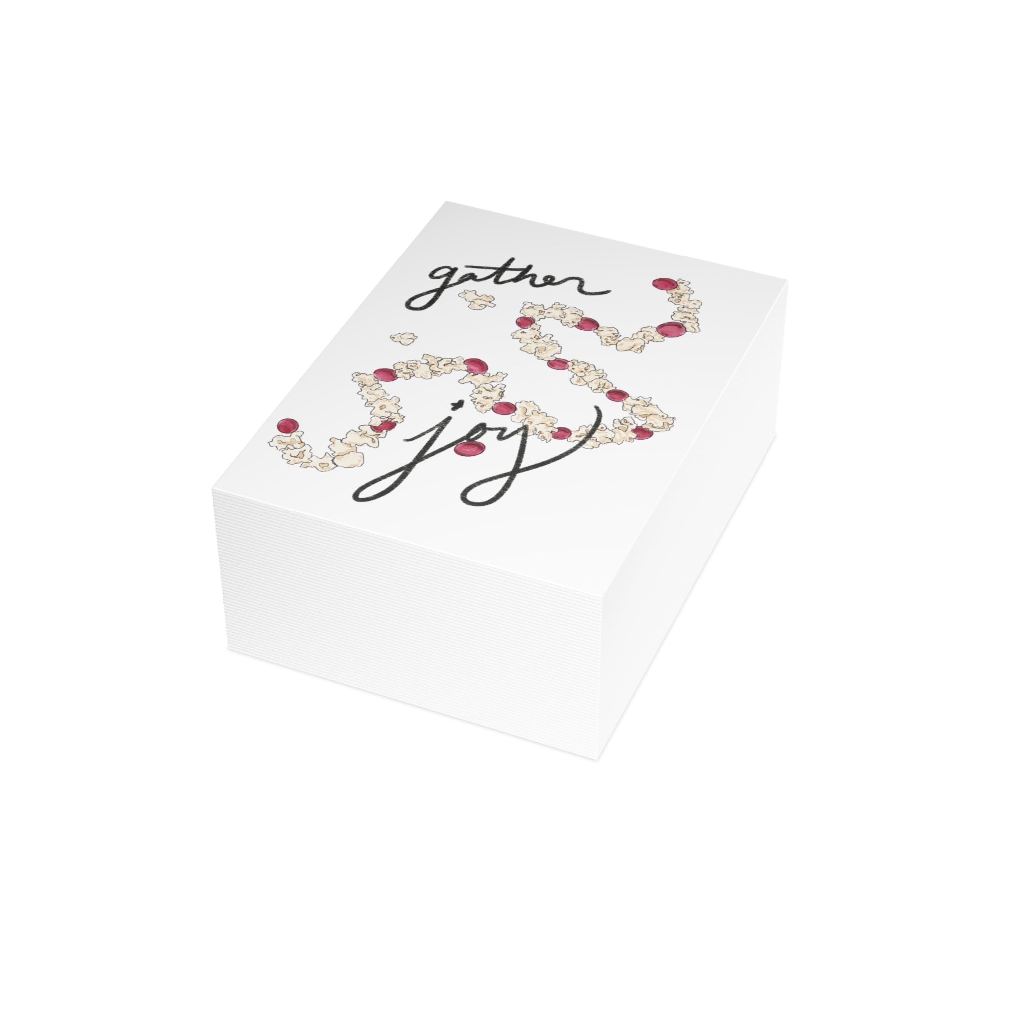 "Gather Joy" Greeting Card (1, 10, 30, or 50 pack)