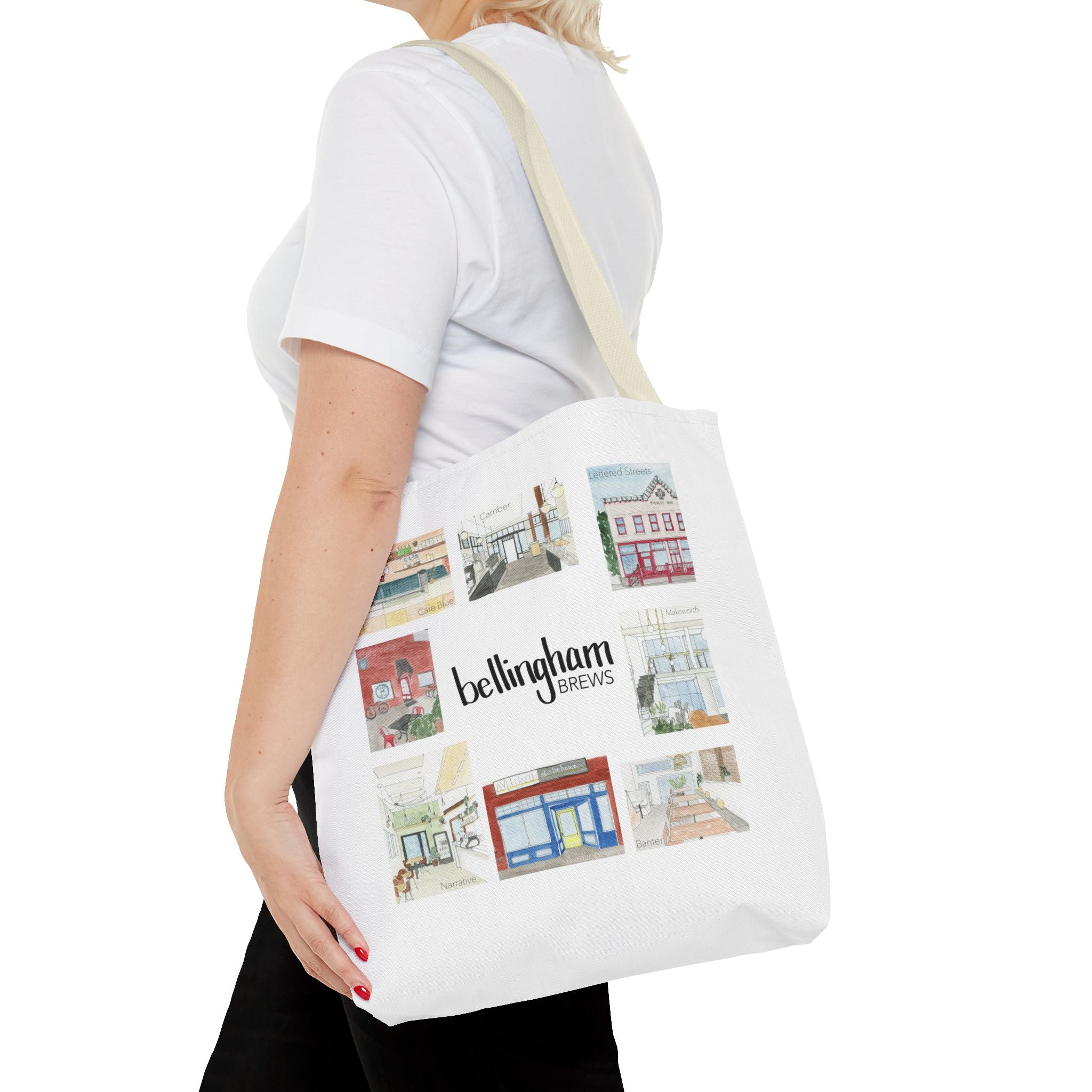 "Bellingham Brews" Tote Bag