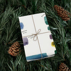 “Studio Scribbles” Watercolor Swatch Wrapping Paper