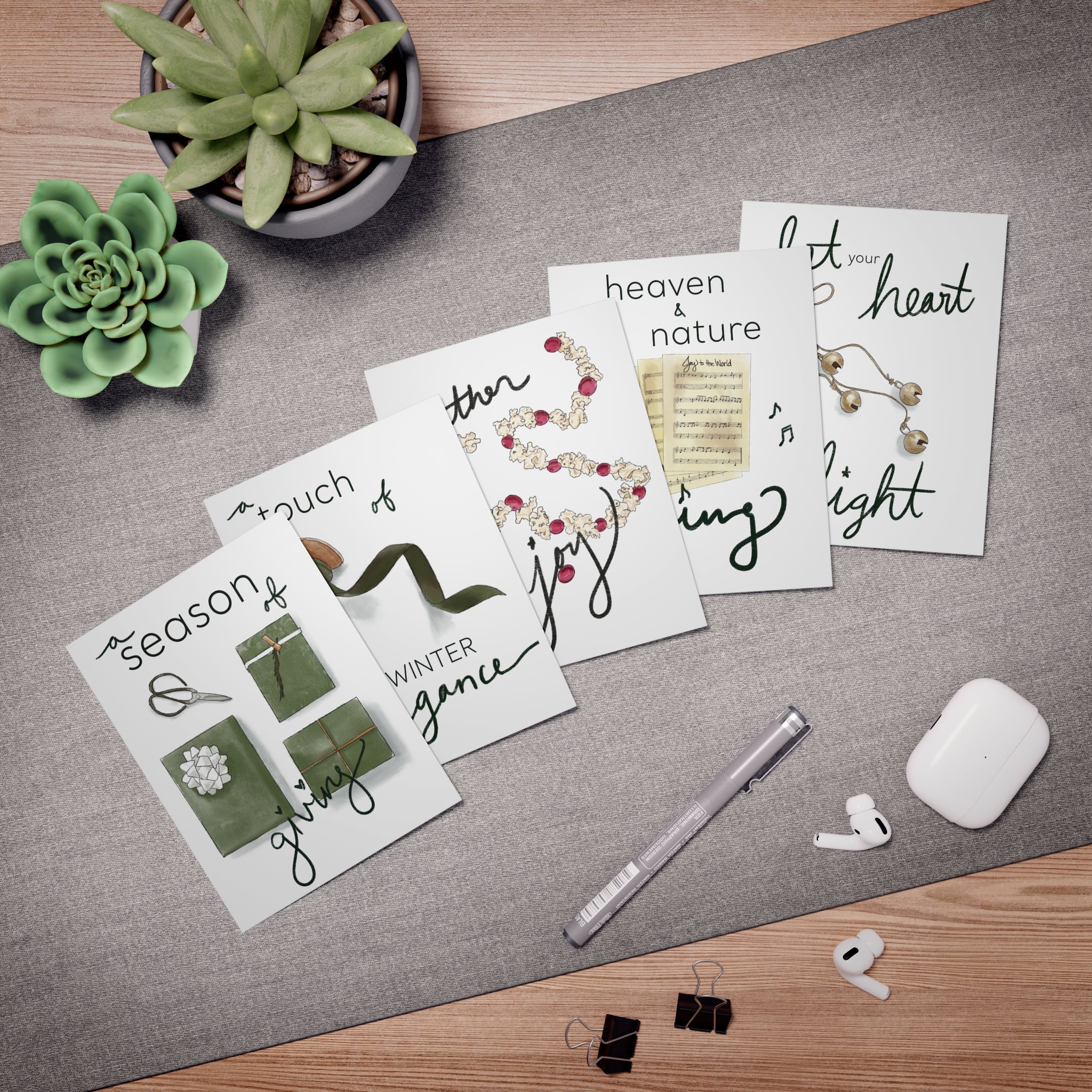 Jingle Bells & Joy Greeting Card Collection