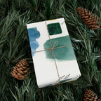 “Studio Scribbles” Watercolor Swatch Wrapping Paper