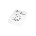 "Let Your Heart Be Light" Greeting Card (1, 10, 30, or 50 pack)