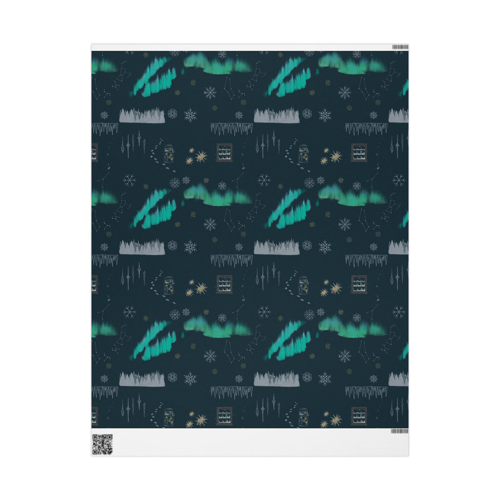 "Snow & Sparkle" Illustrated Gift Wrap