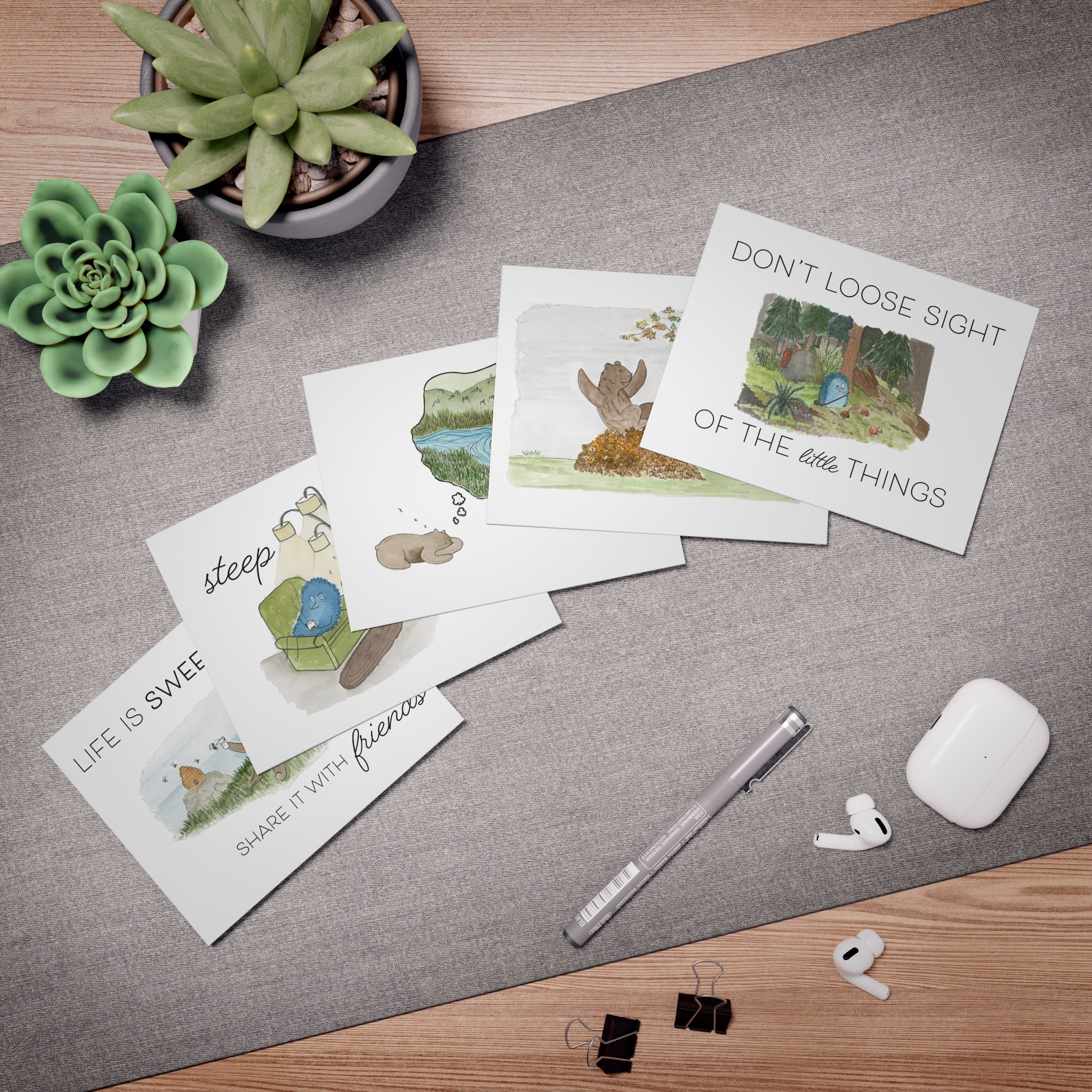 Whimsy In The Woods: A Cozy Card Collection