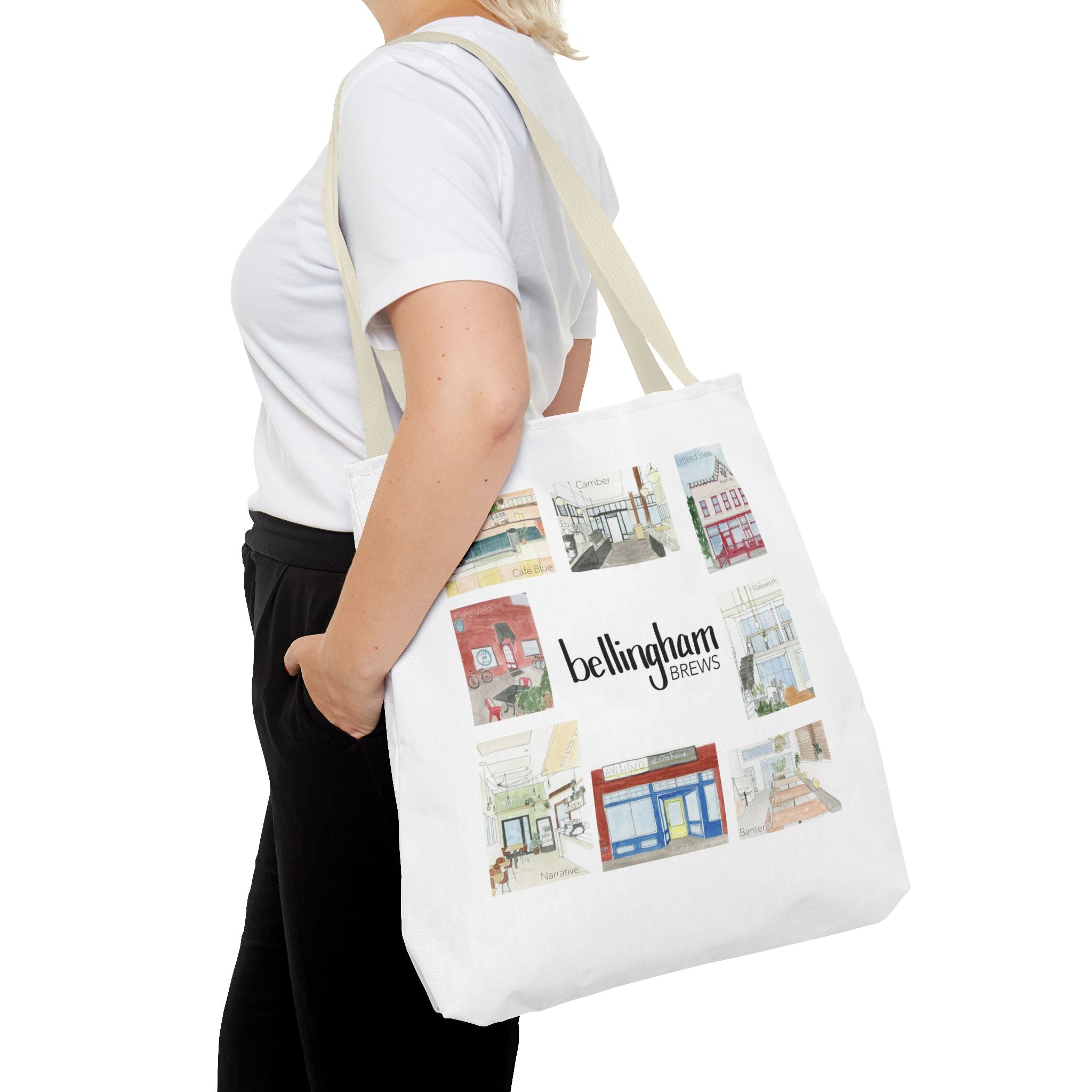 "Bellingham Brews" Tote Bag
