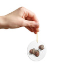 Acorns Ceramic Ornament