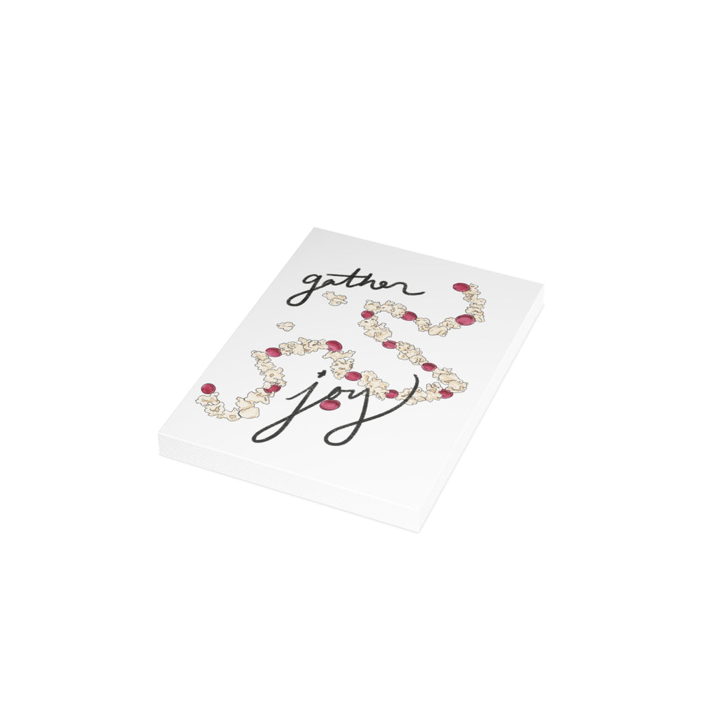 "Gather Joy" Greeting Card (1, 10, 30, or 50 pack)