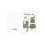 "A Season of Giving" Greeting Card (1, 10, 30, or 50 pack)