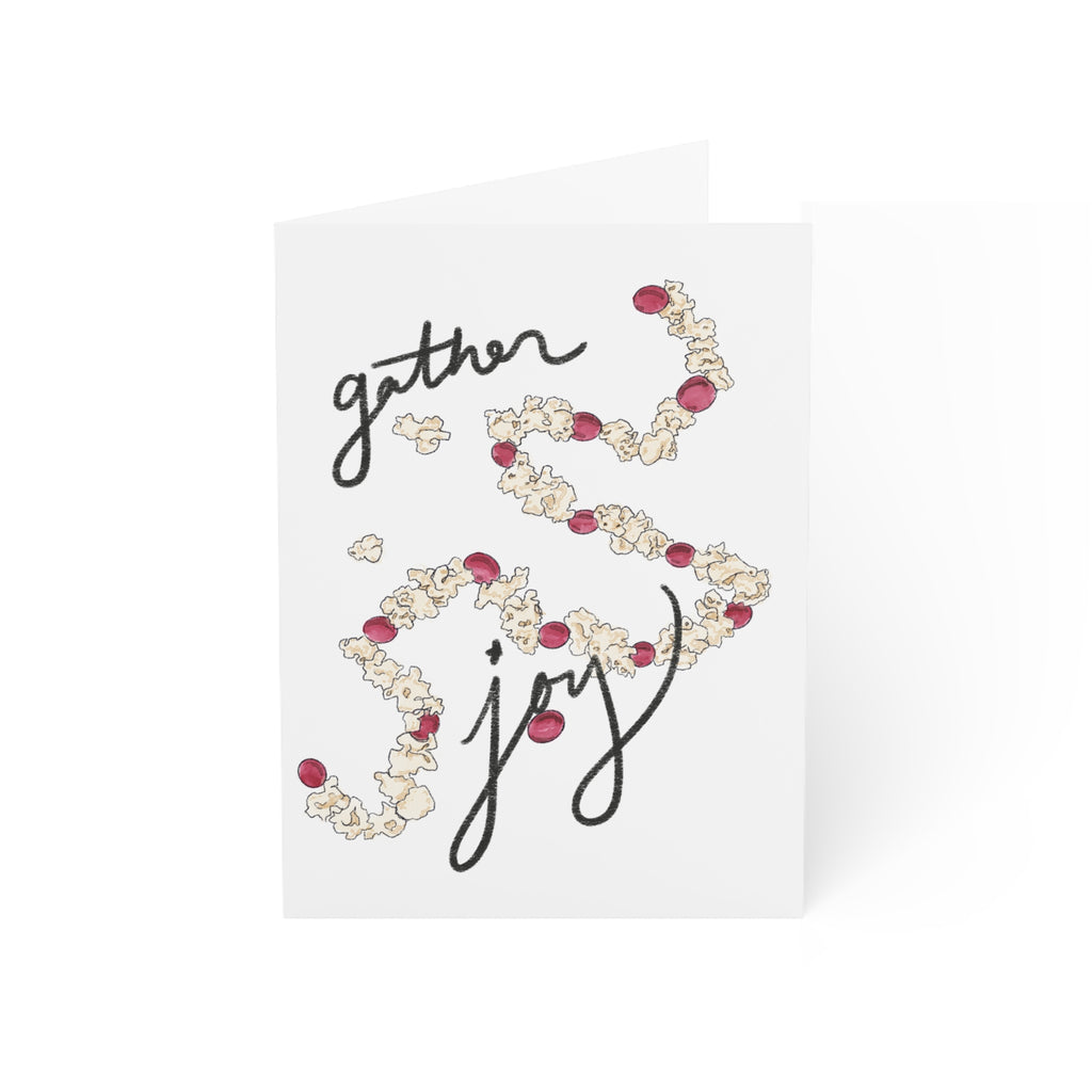 "Gather Joy" Greeting Card (1, 10, 30, or 50 pack)