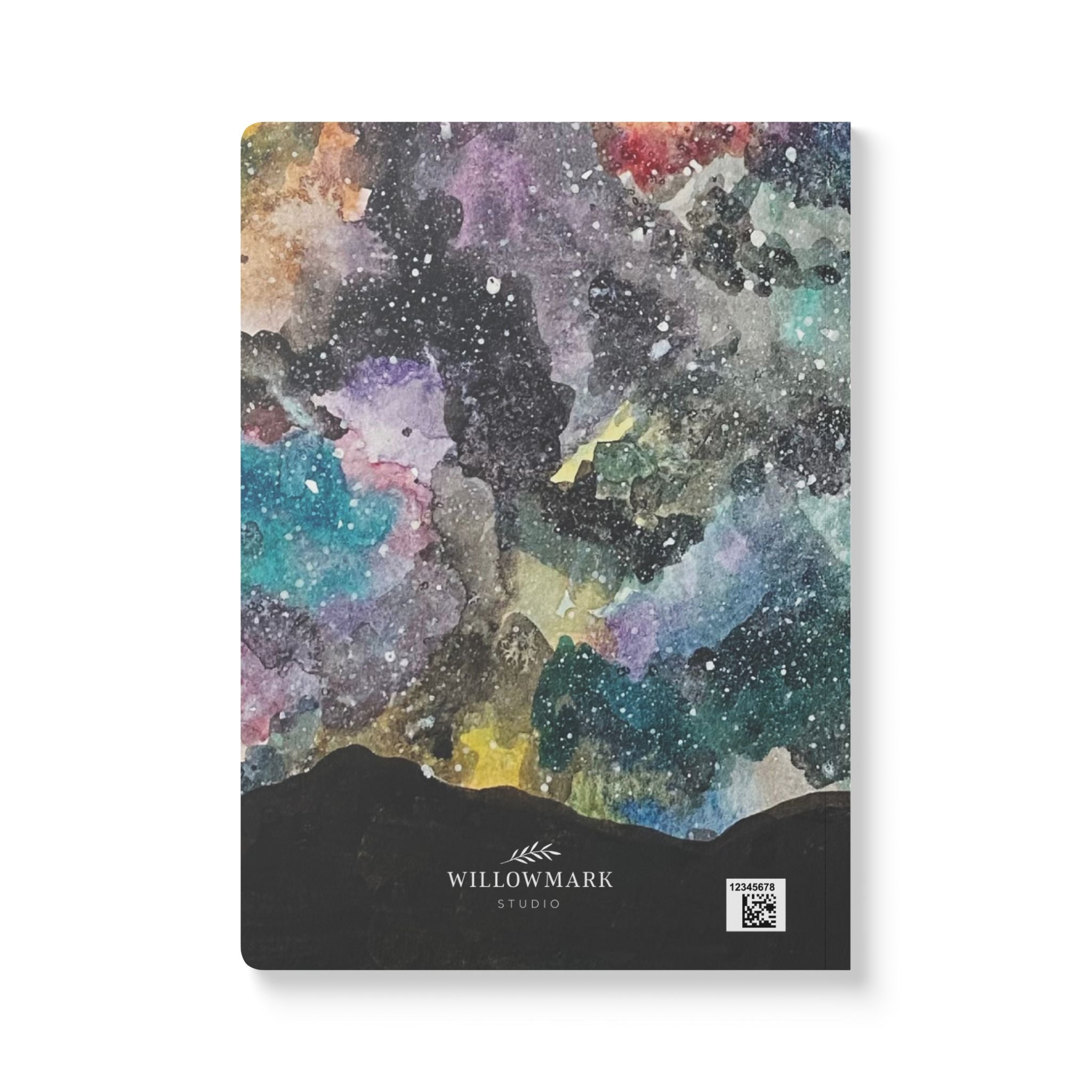 Rainbow Night Sky — Softcover Journal