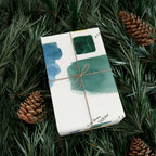 “Studio Scribbles” Watercolor Swatch Wrapping Paper