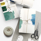 “Studio Scribbles” Watercolor Swatch Wrapping Paper