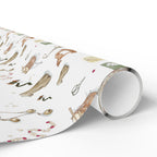 "Jingle Bells & Joy" Illustrated Gift Wrap