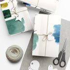 “Studio Scribbles” Watercolor Swatch Wrapping Paper