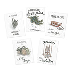 Evergreen Winter Greeting Card Collection