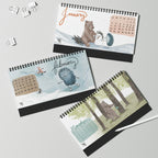 2026 Desktop Calendar - Herald the Hedgehog + Friends