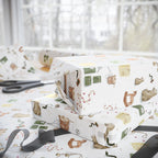 "Jingle Bells & Joy" Illustrated Gift Wrap