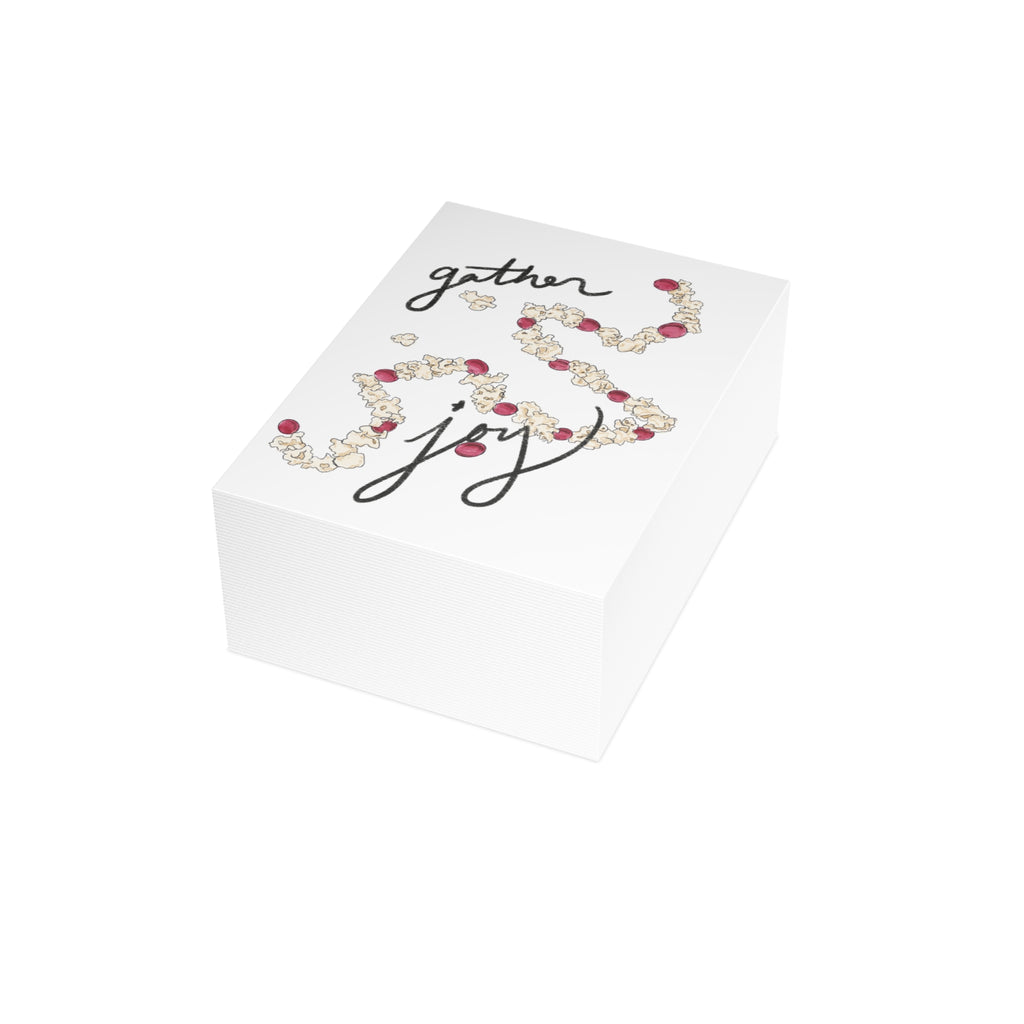 "Gather Joy" Greeting Card (1, 10, 30, or 50 pack)