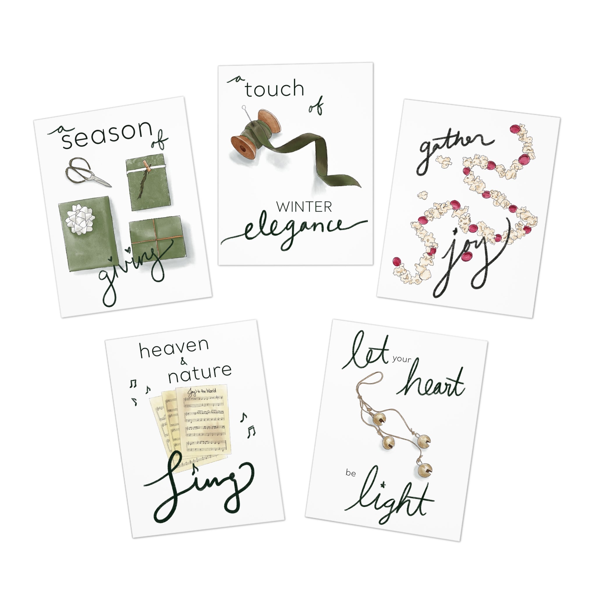 Jingle Bells & Joy - Greeting Card Collection